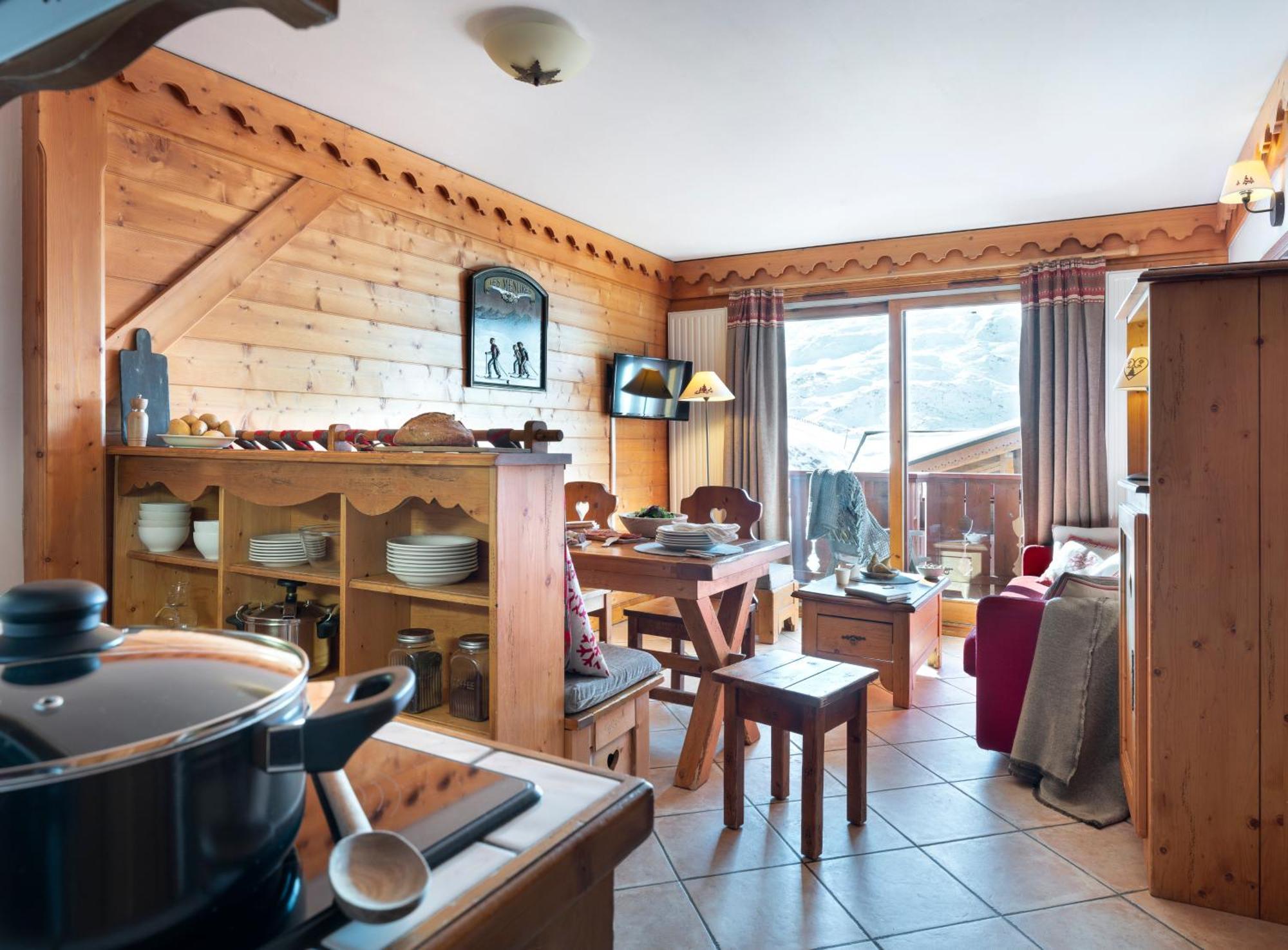 Residence Pierre & Vacances Premium Les Alpages De Reberty Les Menuires Екстериор снимка