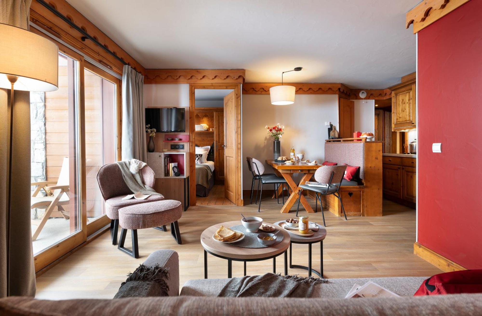Residence Pierre & Vacances Premium Les Alpages De Reberty Les Menuires Екстериор снимка